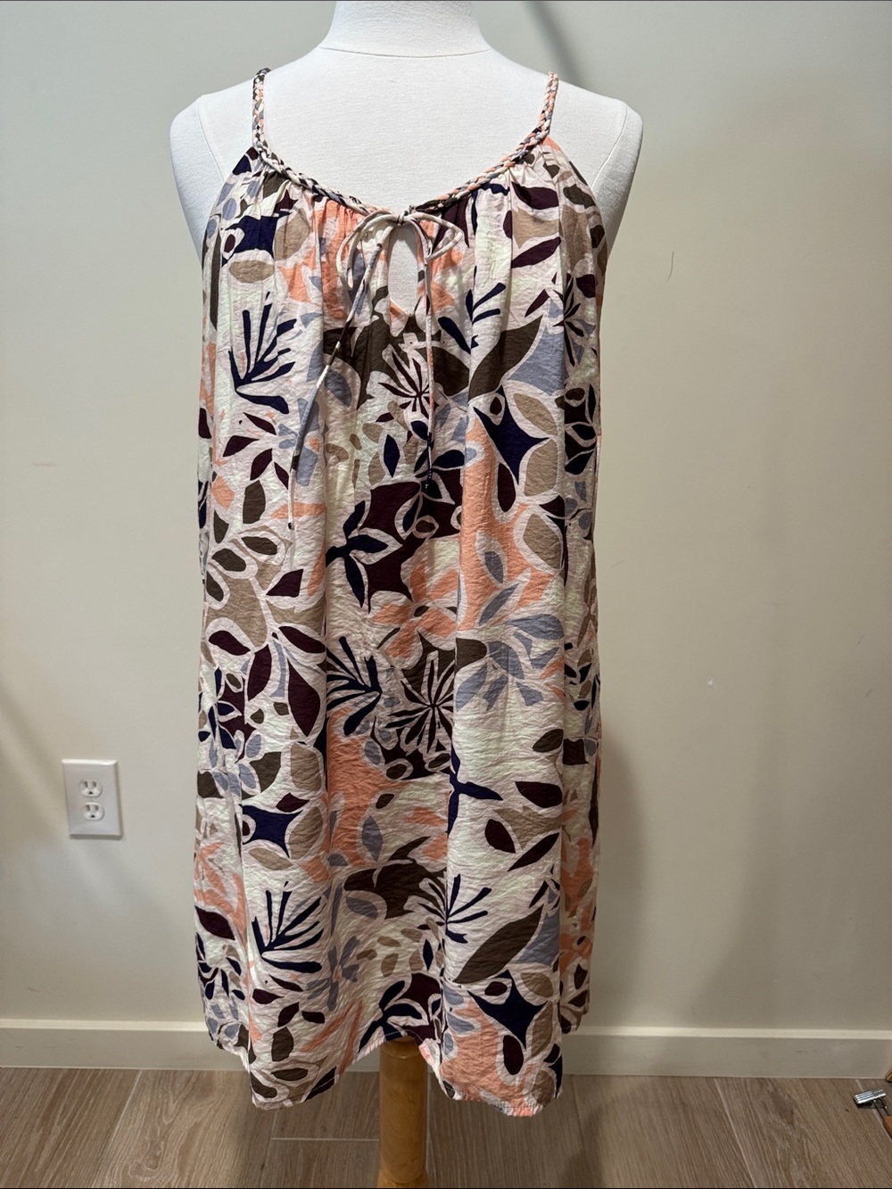 Sadie & Sage Multi-Color Floral Slip Dress